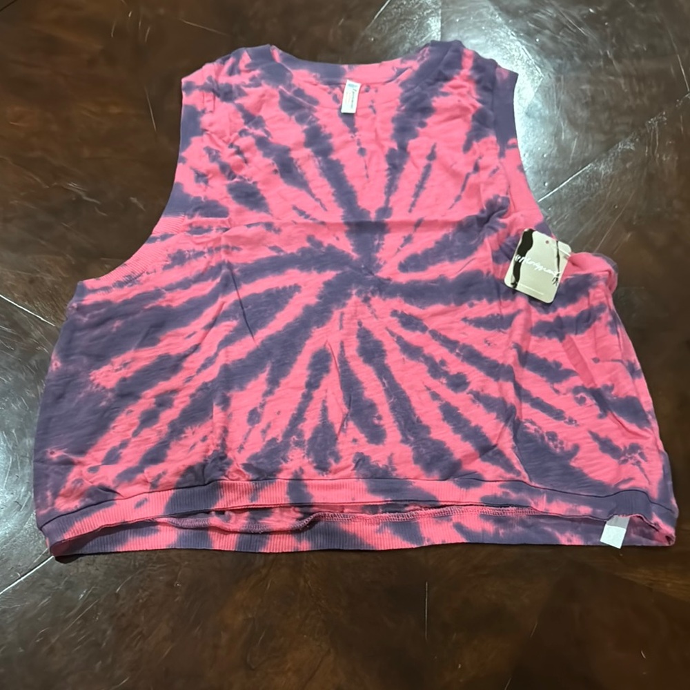 Free People Love Tank Tie Dye Birds Of Paradise Combo - Picture 4 of 7